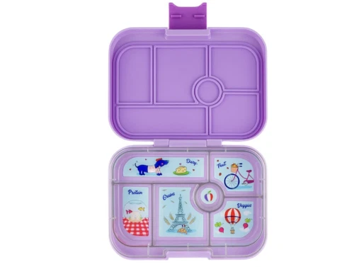 Yumbox lulu purple/paris tray 6-sections madkasse Original